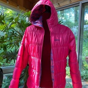 Marmot reversible puffer winter jacket